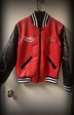 The Ring Canelo vs. Crawford Undisputed W/C Commemorative Leather Jacket